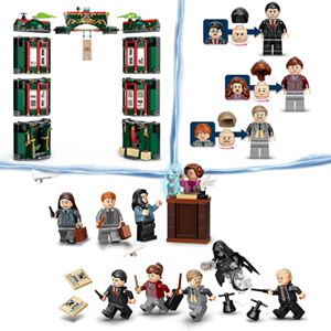 اسباب بازی لگو سری هری پاتر 990 قطعه مدل وزارت سحر و جادو 76403 Lego Harry Potter Ministry of Magic_اسباب بازی لگو